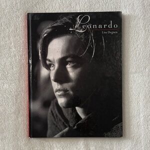Leonardo DiCaprio Hardcover Book